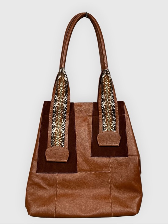Handbags - Faux leather bag with SW style accents